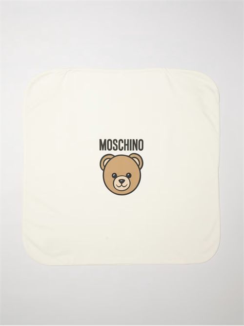 Copertina Teddy Moschino in cotone MOSCHINO KIDS | MUB00M-LCA19/10063